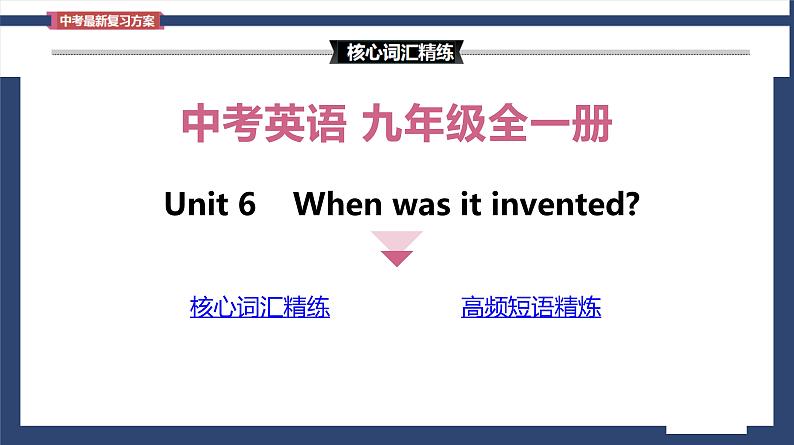 Unit 6 When was it invented  Section B词汇精讲九年级全册英语（人教版）课件PPT第2页