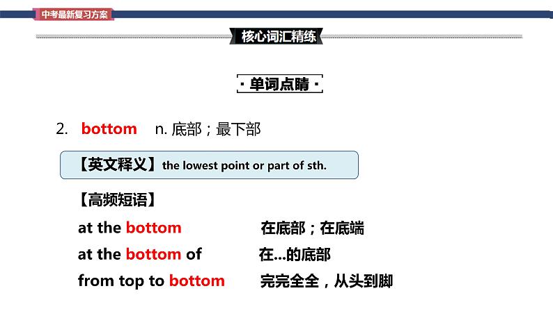 Unit 13 We’re trying to save the earth  Section A词汇精讲 九年级全册英语（人教版）课件PPT第7页