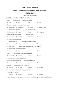 【期中单元测试】（仁爱版）2023-2024学年九年级英语上册Unit 2 Topic 1测试卷（A卷）