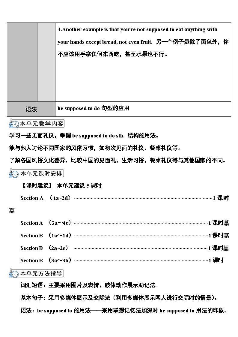 人教版九年级英语下册第十单元教案第3页