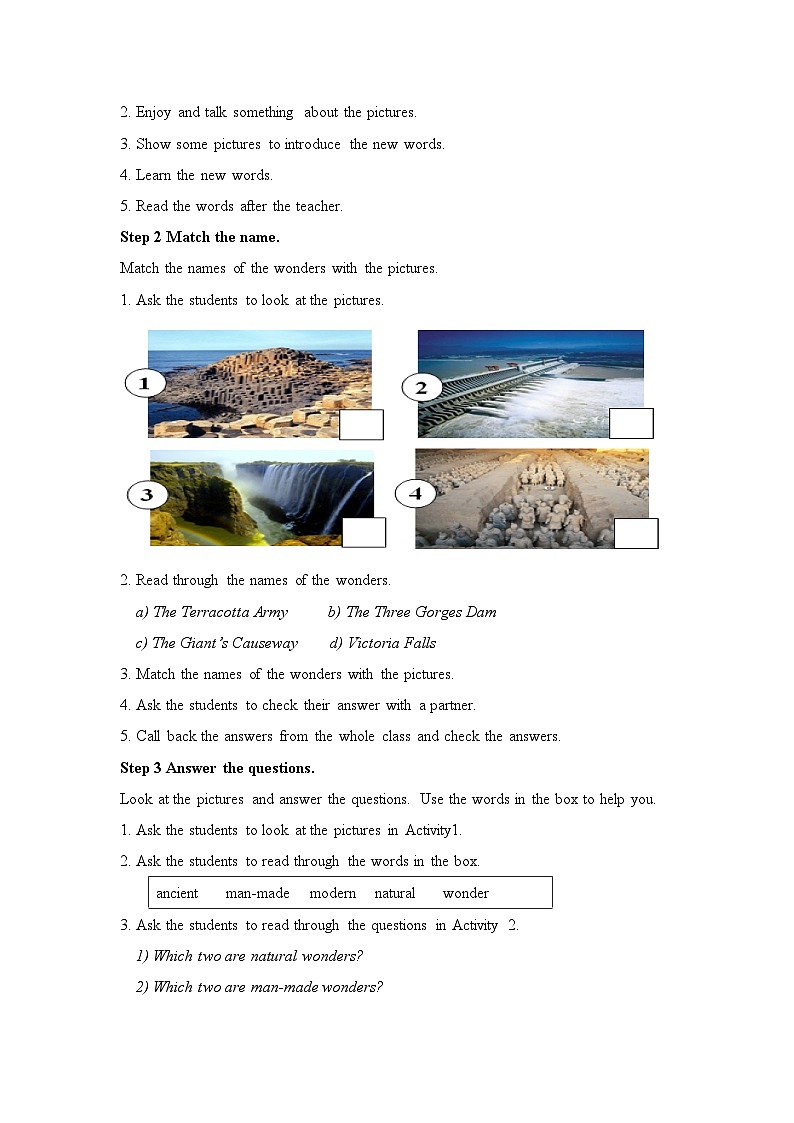 外研九上Module 1 Wonders of the World  Unit 1 【教学课件+教案】03