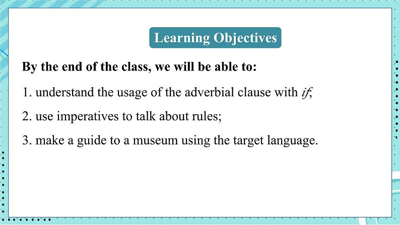 外研九上Module 5 Museums  Unit 3 【教学课件+教案】02