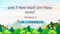 初中英语人教新目标 (Go for it) 版七年级上册Section A课文ppt课件