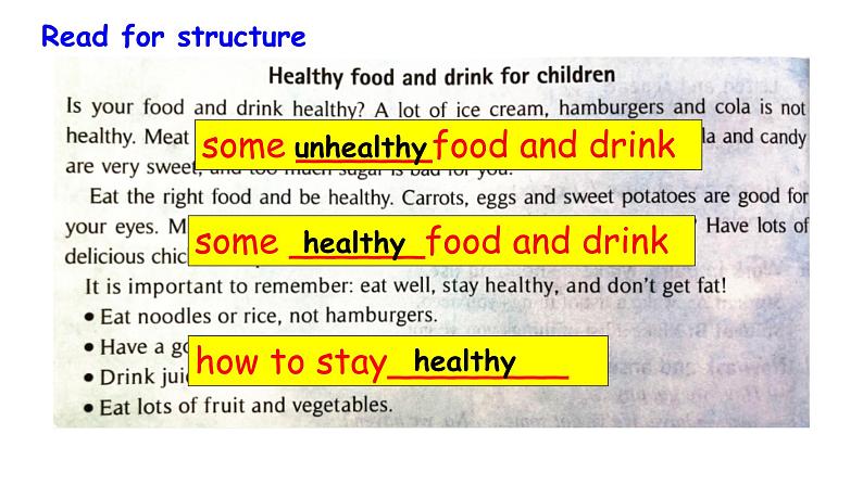 外研版七上Module4Unit2Is your food and drink healthy?课件07
