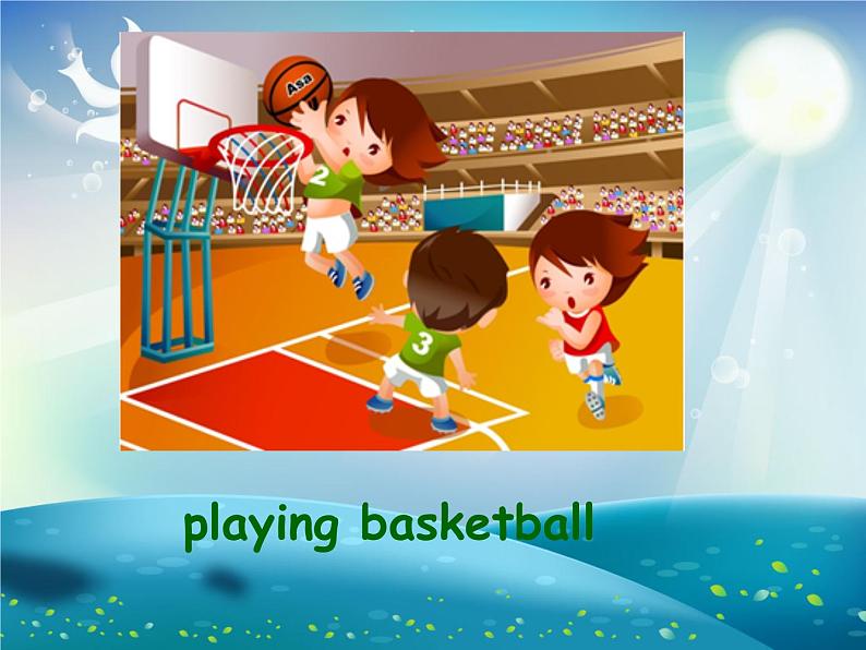 牛津译林版初中英语七年级上册 Unit 2 Let's play sports!  Revision  课件03