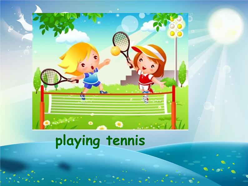 牛津译林版初中英语七年级上册 Unit 2 Let's play sports!  Revision  课件04