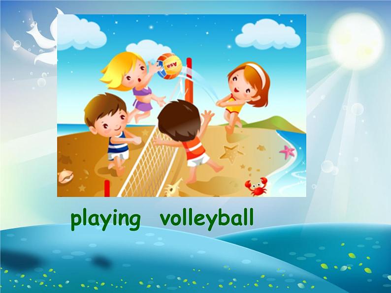 牛津译林版初中英语七年级上册 Unit 2 Let's play sports!  Revision  课件05