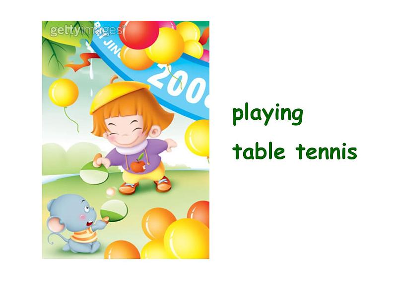 牛津译林版初中英语七年级上册 Unit 2 Let's play sports!  Revision  课件06