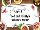 牛津译林版初中英语七年级上册  Unit 6 Food and lifestyle Welcome to the unit   课件1