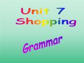 牛津译林版初中英语七年级上册 Unit 7 Shopping Grammar   课件