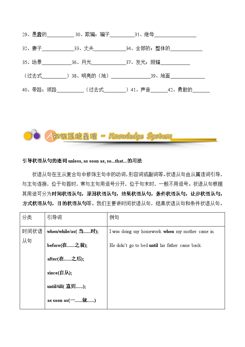 鲁教版八年级英语上册第四单元学案02