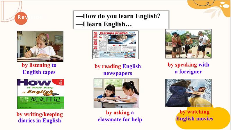 人教新目标Go For It九年级英语上册 Unit1 How can we become good learners SectionA Grammer Focus-4c课件PPT03