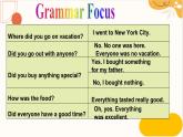 人教新目标Go For It八年级英语上册 Unit1 Where did you go on vacation SectionA Grammar Focus-3c课件PPT