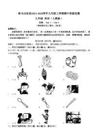 云南省临沧市耿马傣族佤族自治县2023-2024学年九年级上学期期中英语试题