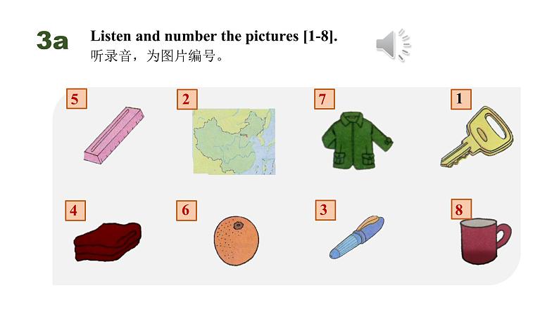 人教新目标版英语七年级上册 Starter Unit 2 What’s this in English-3a-3e课件06