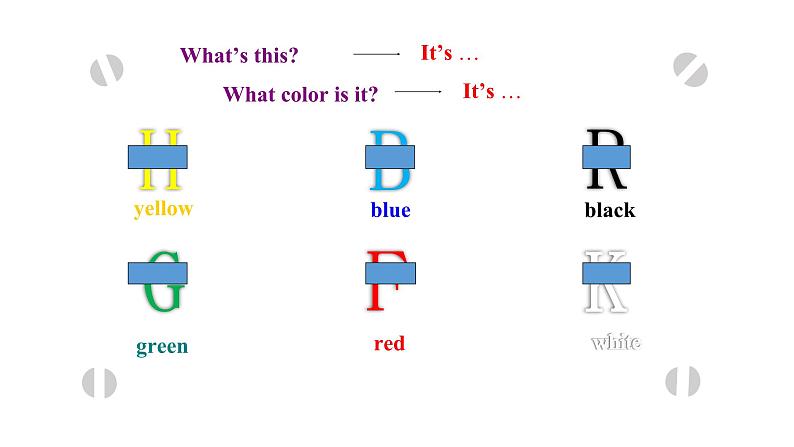 人教新目标版英语七年级上册 Starter Unit 3 What color is it Lesson22a-2e课件第2页