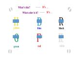 人教新目标版英语七年级上册 Starter Unit 3 What color is it Lesson22a-2e课件