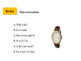 人教新目標(biāo)版英語七年級上冊 Section B（2a-Self Check） Unit 3 Is this your pencil課件