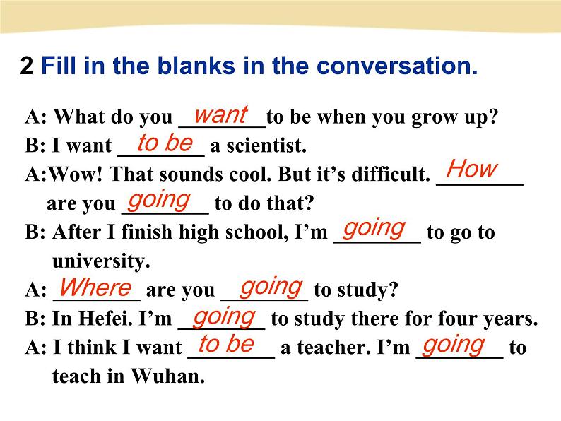 Unit 6 I’m going to study computer science课件+音频人教版新目标八年级英语上册08