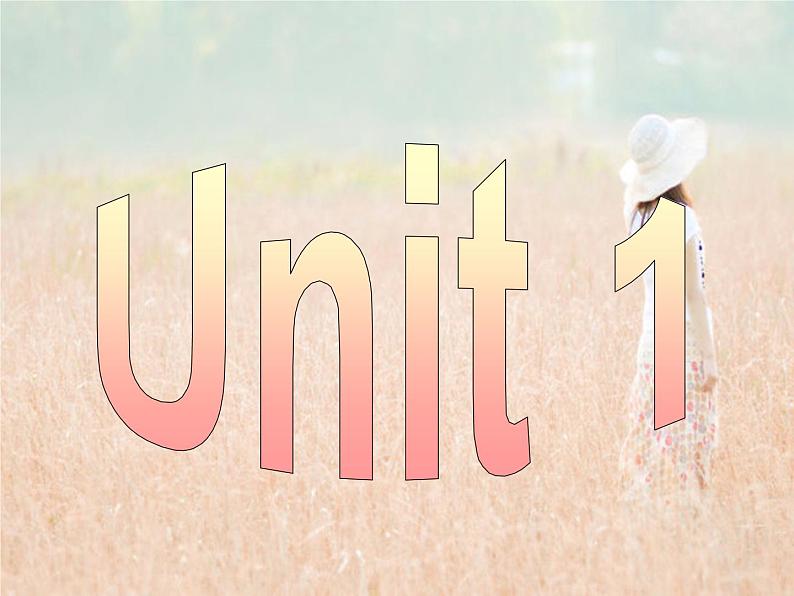 Unit 1 课件+音频人教版新目标初中英语七年级上册02