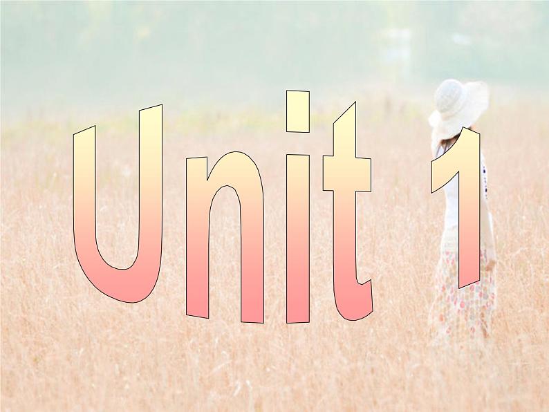 Unit 1 课件+音频人教版新目标初中英语七年级上册02