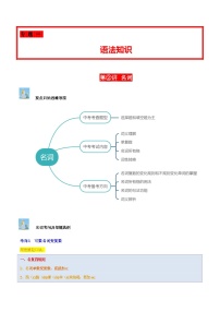 中考英语二轮复习子母题专练第02讲 名词（可数名词变复数、名词所有格、词义辨析、词性转换）（含解析）