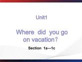 Unit1 Where did you go on vacation SectionＡ 第一课时 教学课件