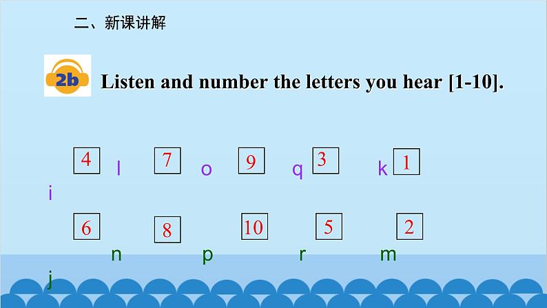 人教新目标版英语七年级上册 Starter Unit 2 What 's this in English(1a-2e)课件第7页