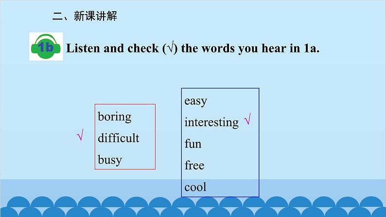 人教新目标版英语七年级上册 Unit 9 My favorite subject is science.Section B (1a-1d)课件04