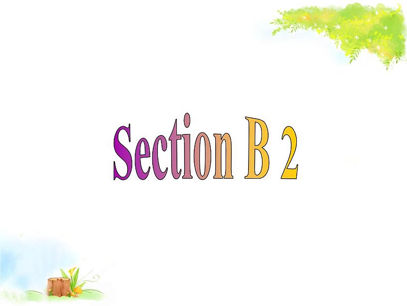 Section B 2（共17张PPT）第3页