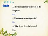 外研版英語七年級(jí)上冊(cè) Unit3 Language in use Module7 Computers課件