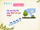 外研版英語七年級上冊 Module 9 People and places Unit1 We'reenjoying the schooltripa lot課件