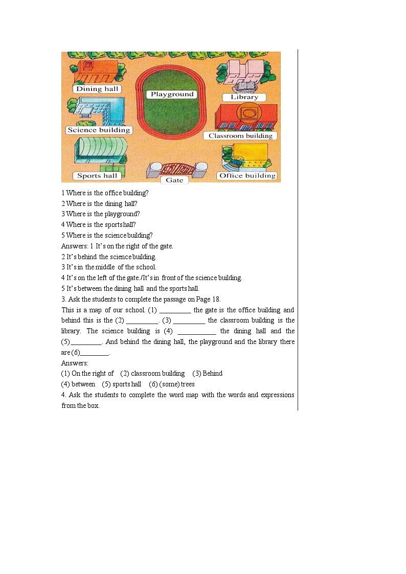 外研版英语七年级上册 Module 3 Unit 3教案第3页