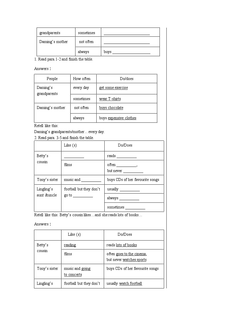 外研版英语七年级上册 Module 8 Unit 2教案03