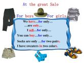人教新目標(biāo)版英語(yǔ)七年級(jí)上冊(cè) Unit 7 How much are these socks-period 4課件