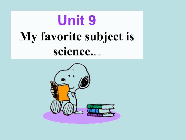 人教新目标版英语七年级上册 Unit 9 My favorite subject is science  Section B2课件第2页