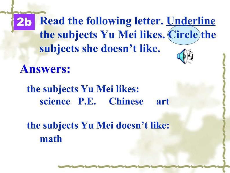 人教新目标版英语七年级上册 Unit 9 My favorite subject is science-Section B-2课件05