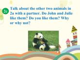 人教版英语七年级下册 Unit 5 Why do you like pandas？第2课时-课件