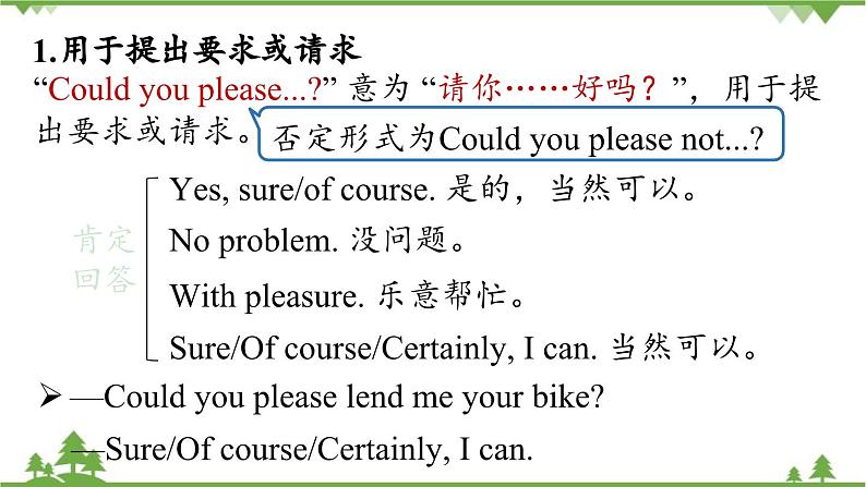 人教新目标版英语八年级下册Unit3 Could you please clean your room（Grammar Focus-4c）课件07