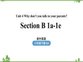 人教新目标版英语八年级下册Unit4 Why don't you talk to your parents（Section B 1a-1e）课件