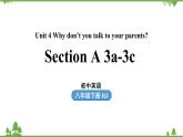 人教新目标版英语八年级下册Unit4 Why don't you talk to your parents（SectionA 3a-3c）课件