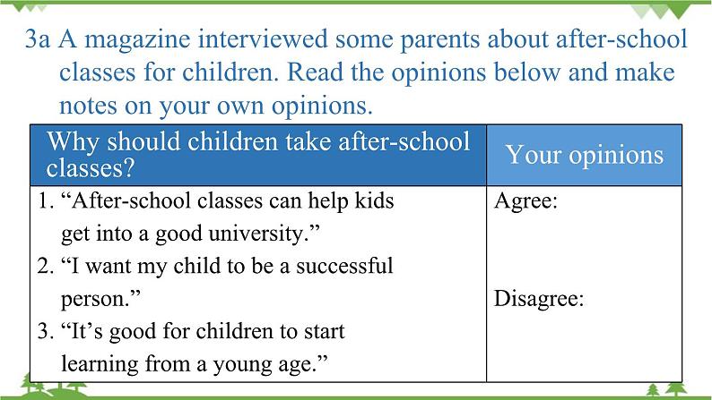 人教新目标版英语八年级下册Unit4 Why don't you talk to your parents（SectionB 3a-Self check）课件04