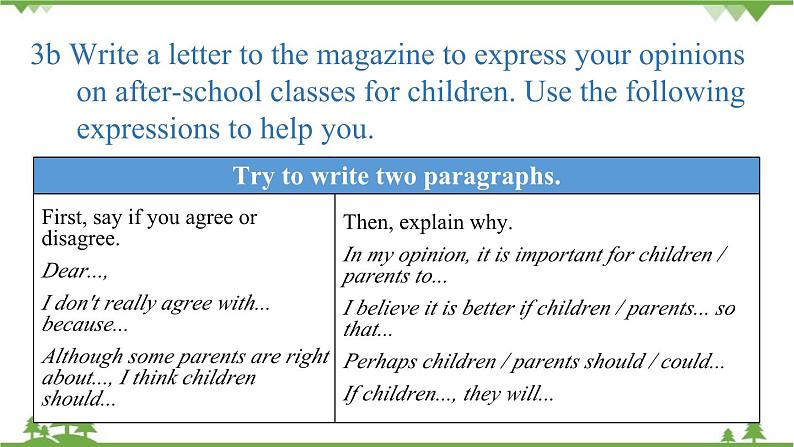 人教新目标版英语八年级下册Unit4 Why don't you talk to your parents（SectionB 3a-Self check）课件08