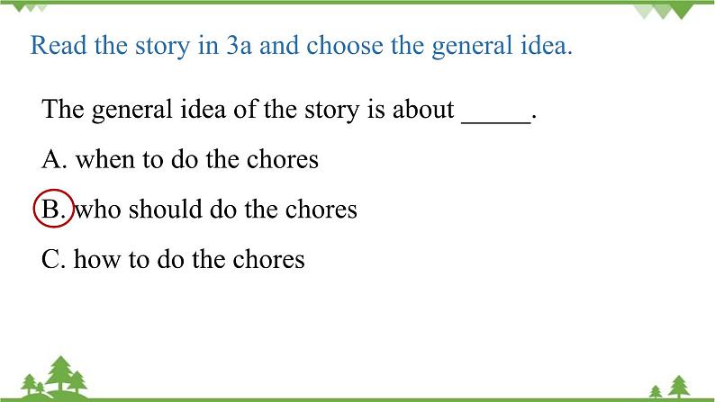 人教新目标版英语八年级下册Unit3 Could you please clean your room（SectionA 3a-3c）课件05