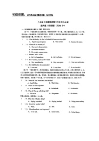 湖北省十堰市实验中学多校联考2023-2024学年八年级上学期11月期中英语试题