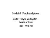 外研版英语七年级上册 Module 9 Unit 2 课件