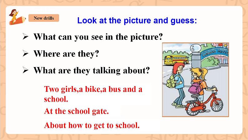 人教新目标版英语七下Unit 3《 How do you get to school ？》  SectionA 2e&Grammar focus-3c 课件+素材包08