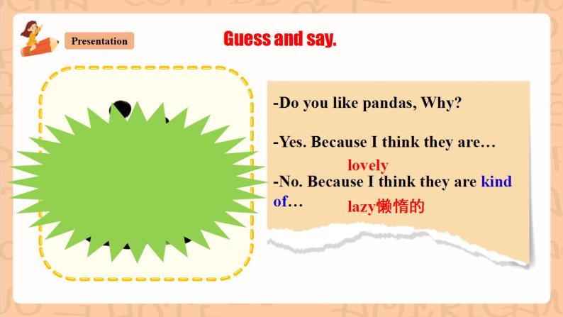 人教新目标版英语七下Unit 5《Why do you like pandas ？》SectionB1a-1d 优质课件+素材包05