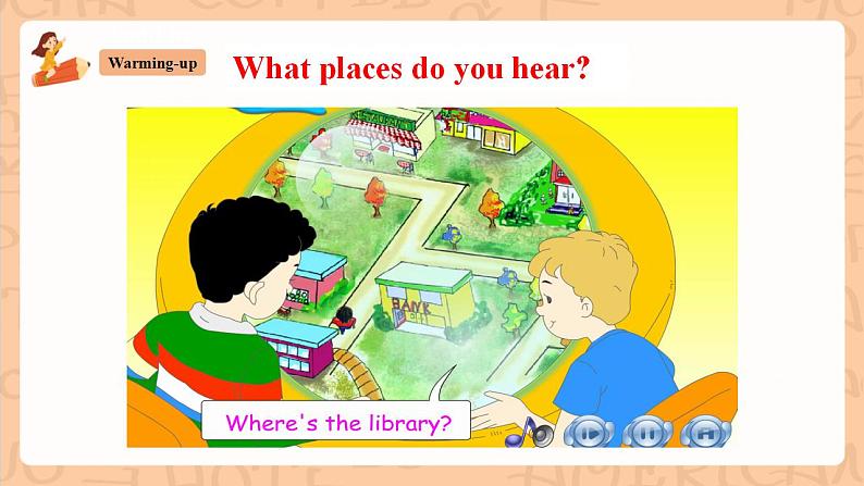 人教新目标版英语七下Unit 8 《Is there a post office near here》  SectionA (1a-2c )课件第3页