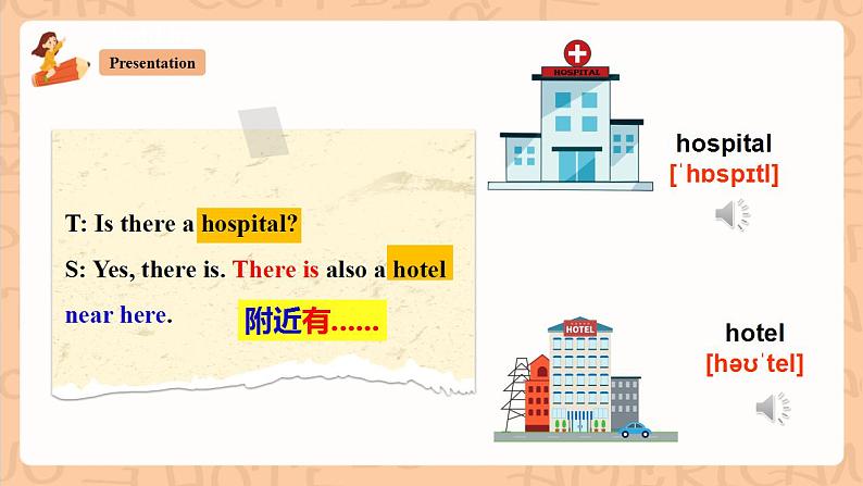 人教新目标版英语七下Unit 8 《Is there a post office near here》  SectionA (1a-2c )课件第7页